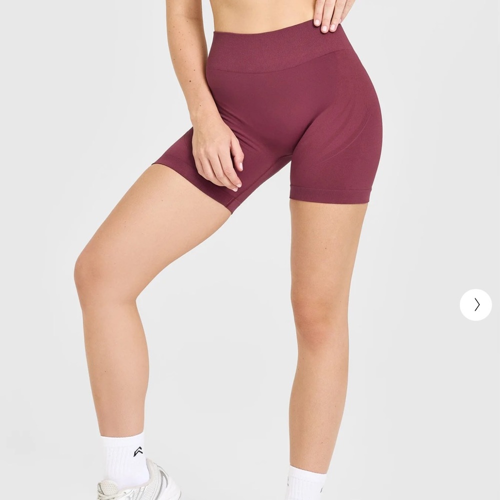 Oner Active Burnt Maroon EnhanceLift Seamless Shorts
